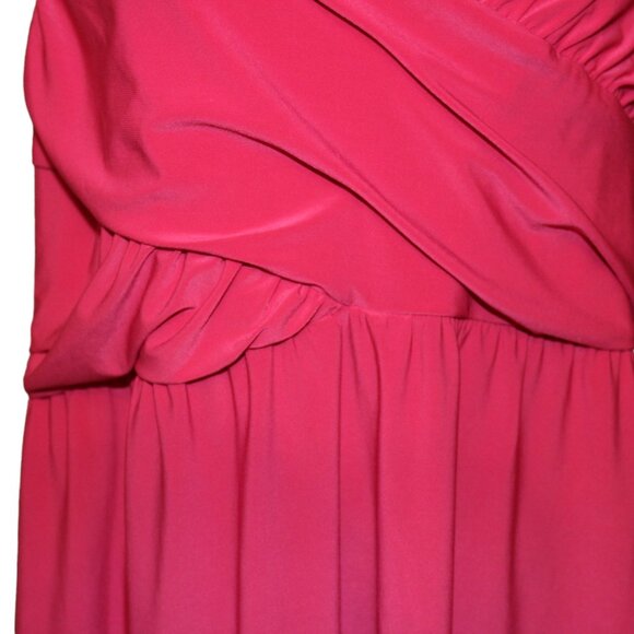 HOT PINK Fushia Raspberry Torrid Plus Size 5 Back Strappy Summer Shirt - EUC - Picture 5 of 12